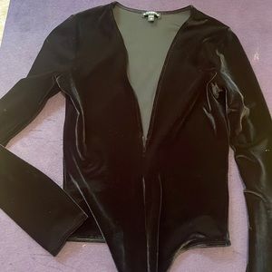 Express Velvet bodysuit
